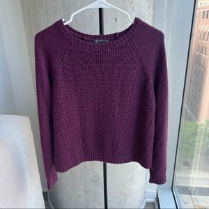 Knit Purple Sweater